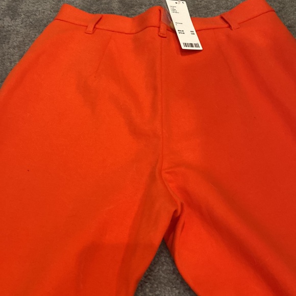 Urban Outfitters Orange Flare Pants Size Large - Picture 5 of 6